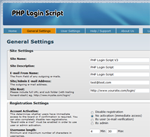 Login script