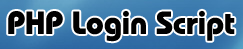 PHP Login Script